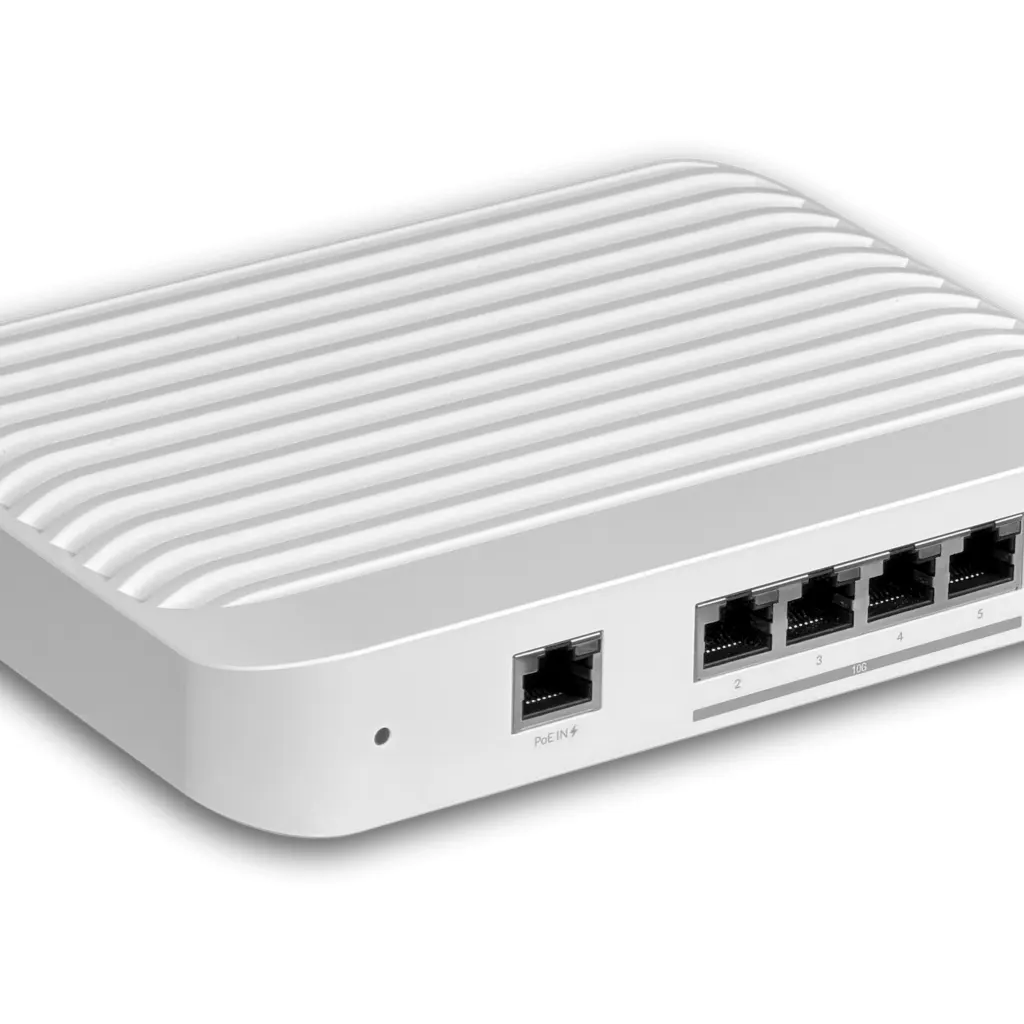 Imagen 3 de UBIQUITI 4-10G 1-1000-PoE-in-at Switch-L2 Compacto req-UniFi inc-5V25W