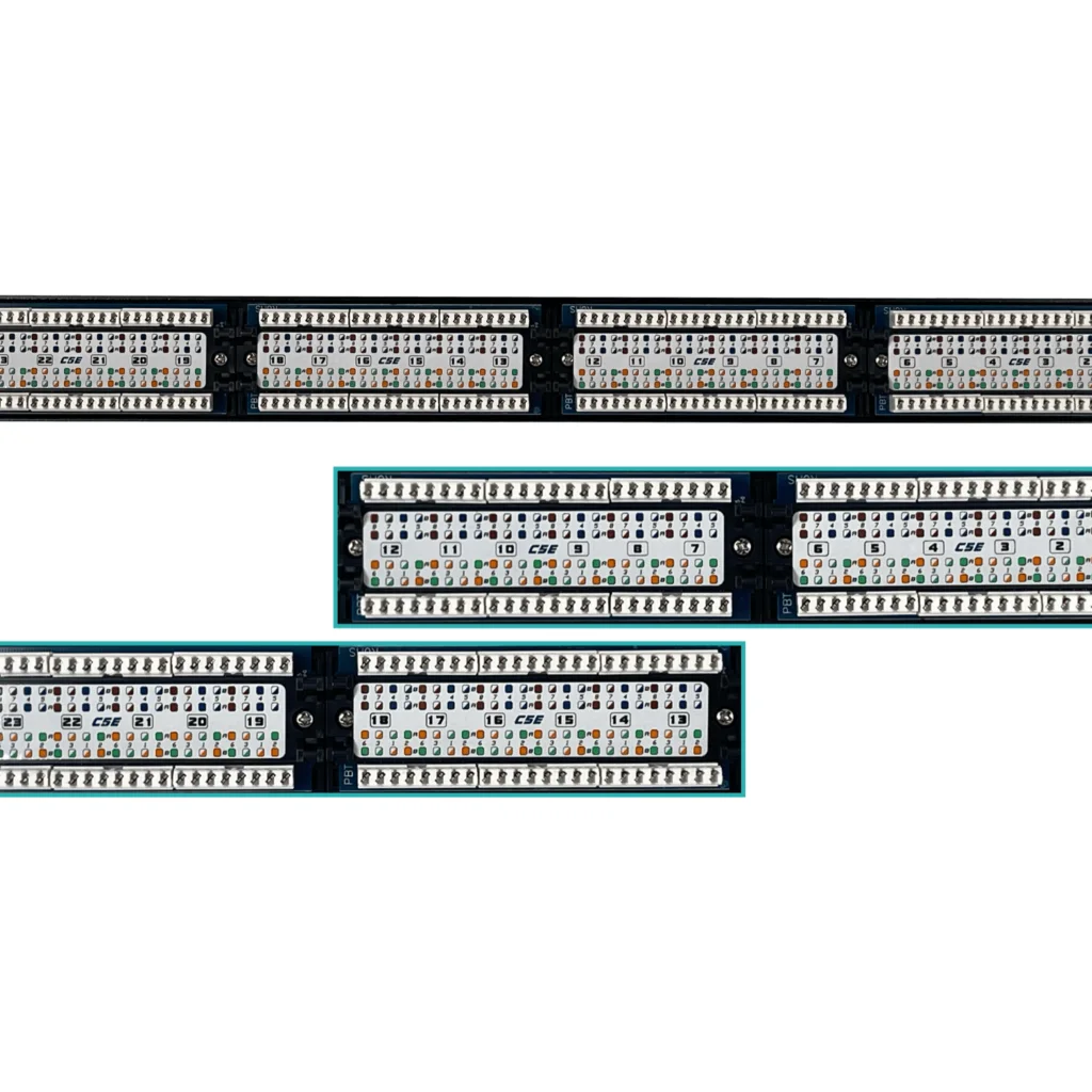 Imagen 2 de Patch Panel Linkmade 24 Port RJ45 Cat 5E UTP 1U UL Certificado