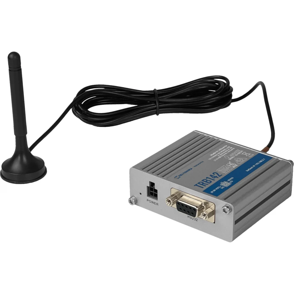 Imagen 6 de Teltonika TRB142 Gateway Celular Industrial Teltonika 2G/3G/4G Cat4 RS232 DI/DO
