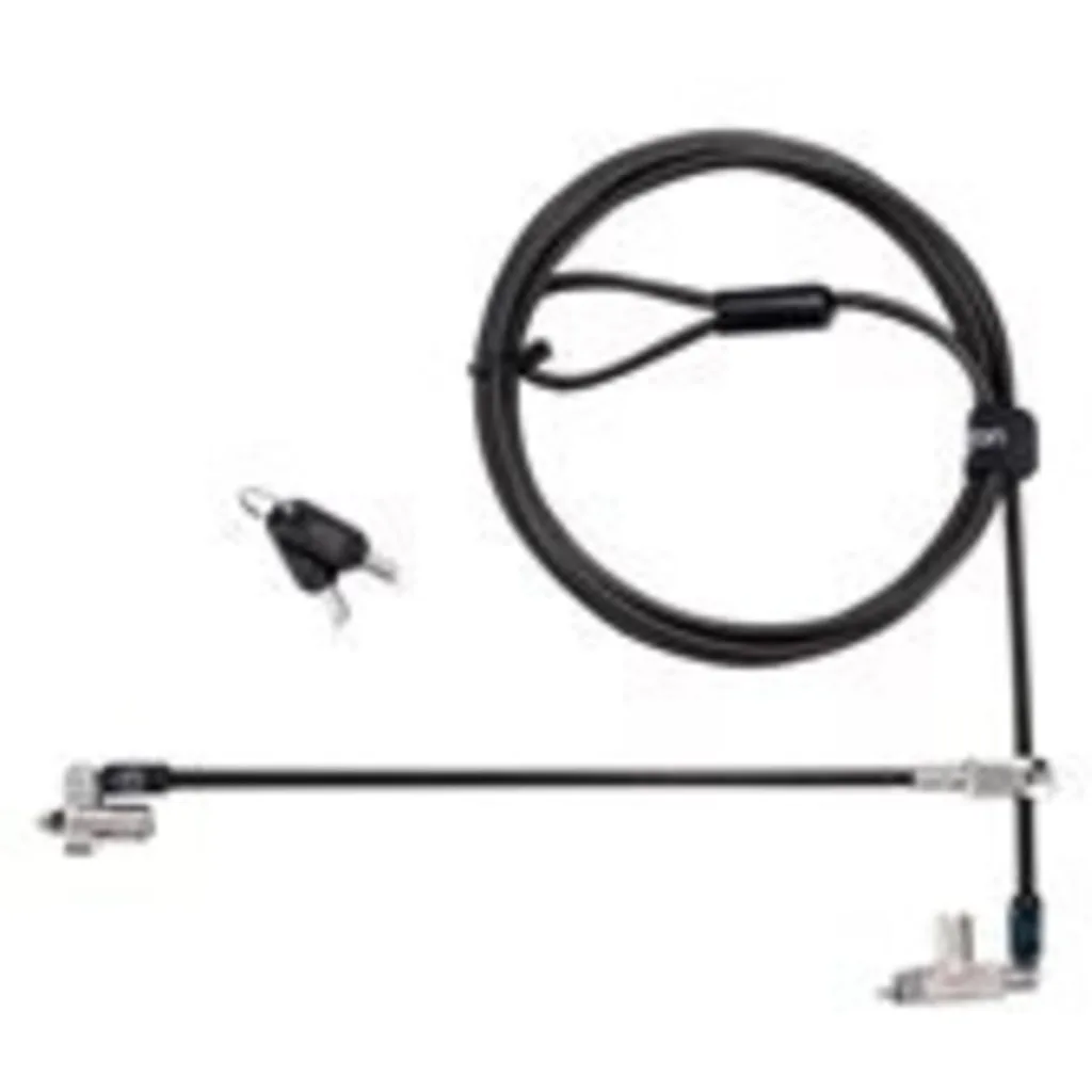 Imagen 2 de Cable de Seguridad Kensington Slim N17, Doble Cabezal Color Negro CON LLAVE