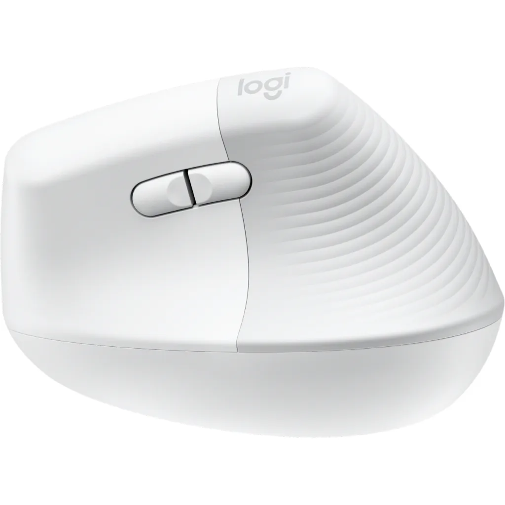 Imagen 3 de Mouse Ergonómico Inalámbrico Logitech Lift Vertical Óptico 4000DPI 6 BT Blanco