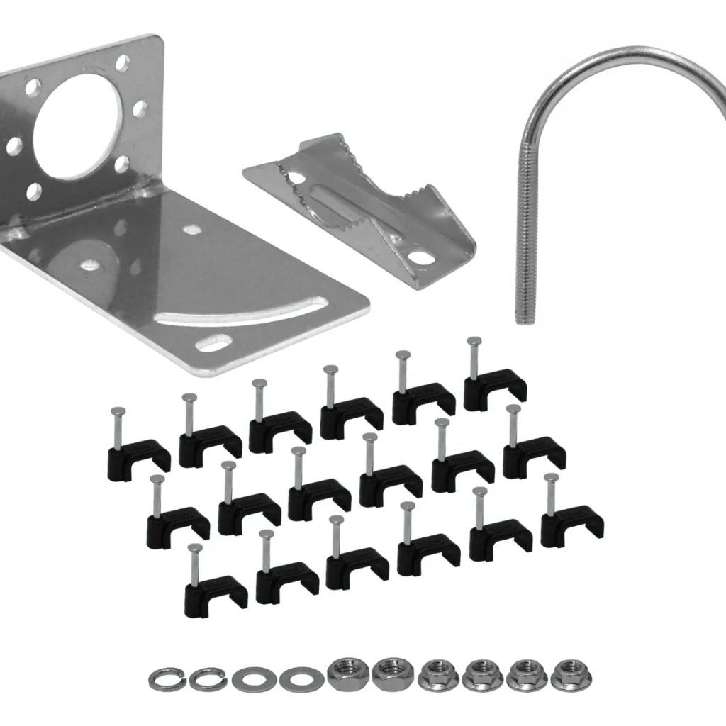 Imagen 2 de 2x7/9dBi 2-SMA-M/5mt 698-960 1710-2700MHz Pol-X Antena Panel 26x17x6cm