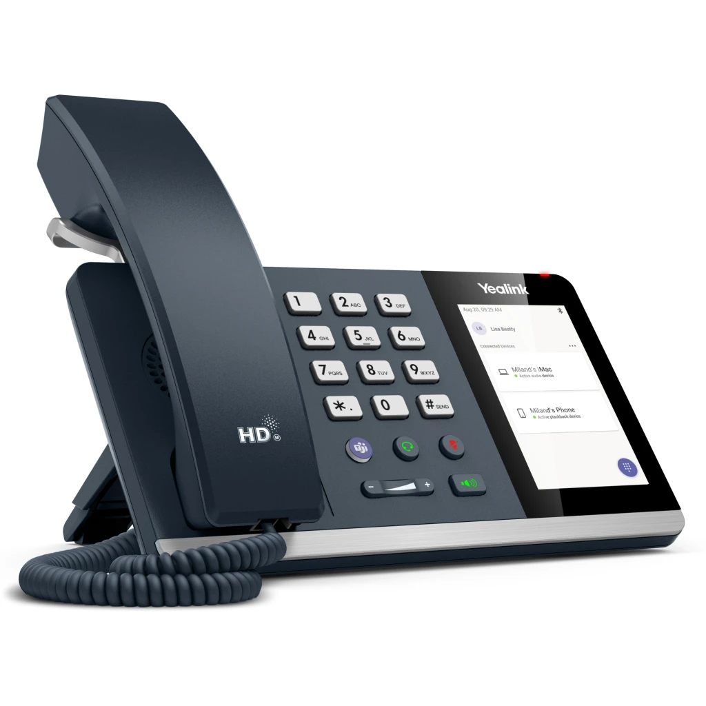 Imagen 5 de Telefono Yealink MP50, USB Pantalla Touch 4" para Microsoft Teams, Incl Fuente P