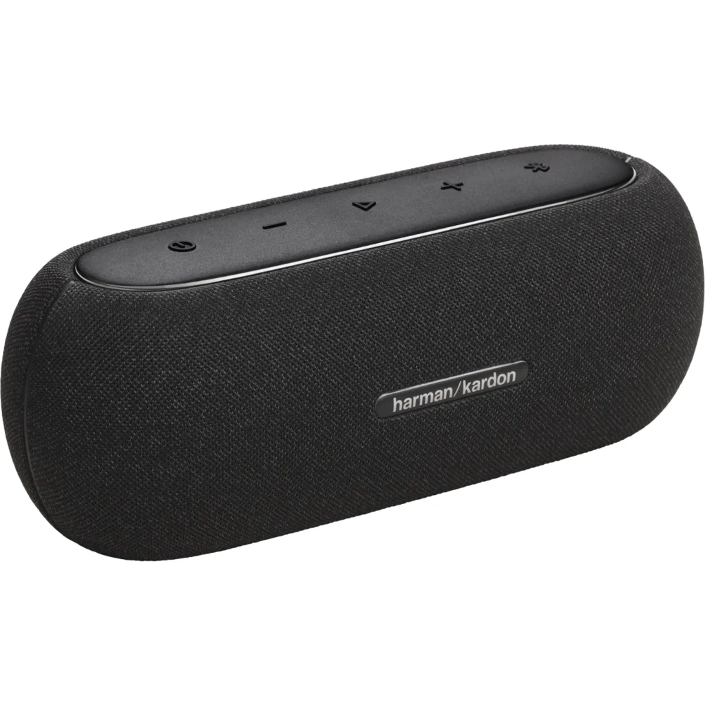 Parlante Portátil Harman Kardon Luna, IP67, batería 12Hrs, Bluetooth Color Negro