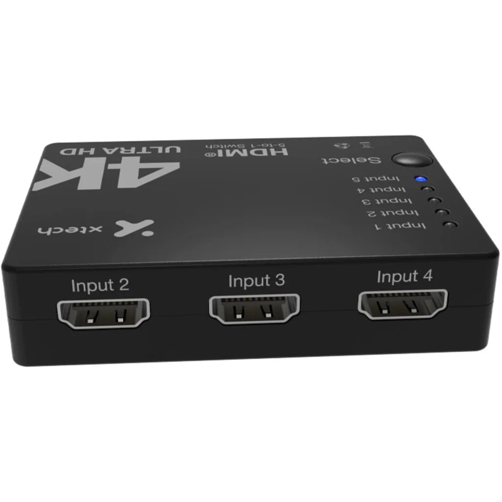 Imagen 5 de Switch X-Tech XHA-430, HDMI® de 5 puertos