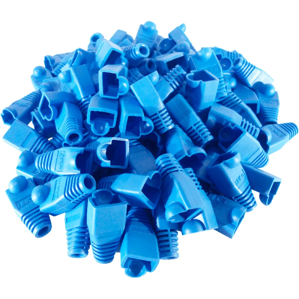 Imagen 4 de BOLSA-100-UNIDADES CAPUCHON P/RJ45 LINKMADE AZUL