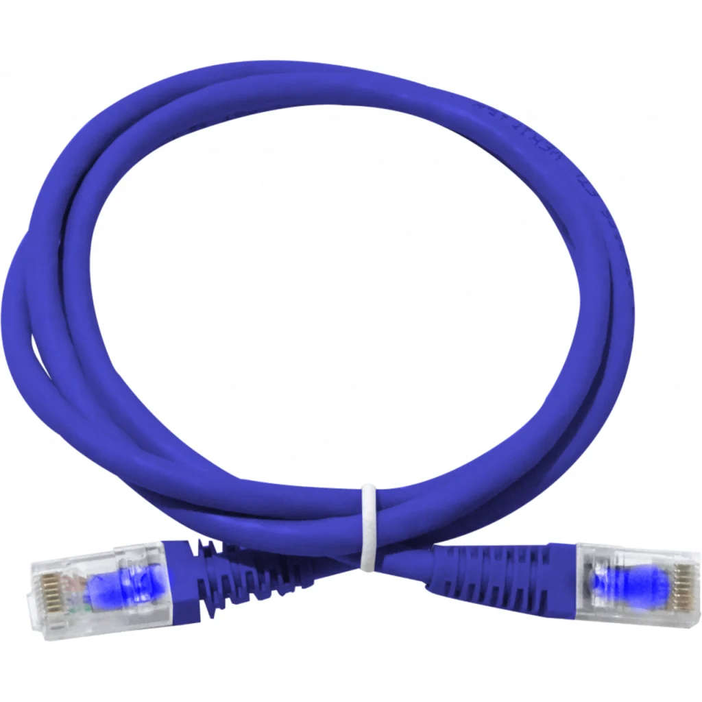 Imagen 2 de Cable de Red Furukawa Cat 6 U/UTP Multifilar 1mt Azul