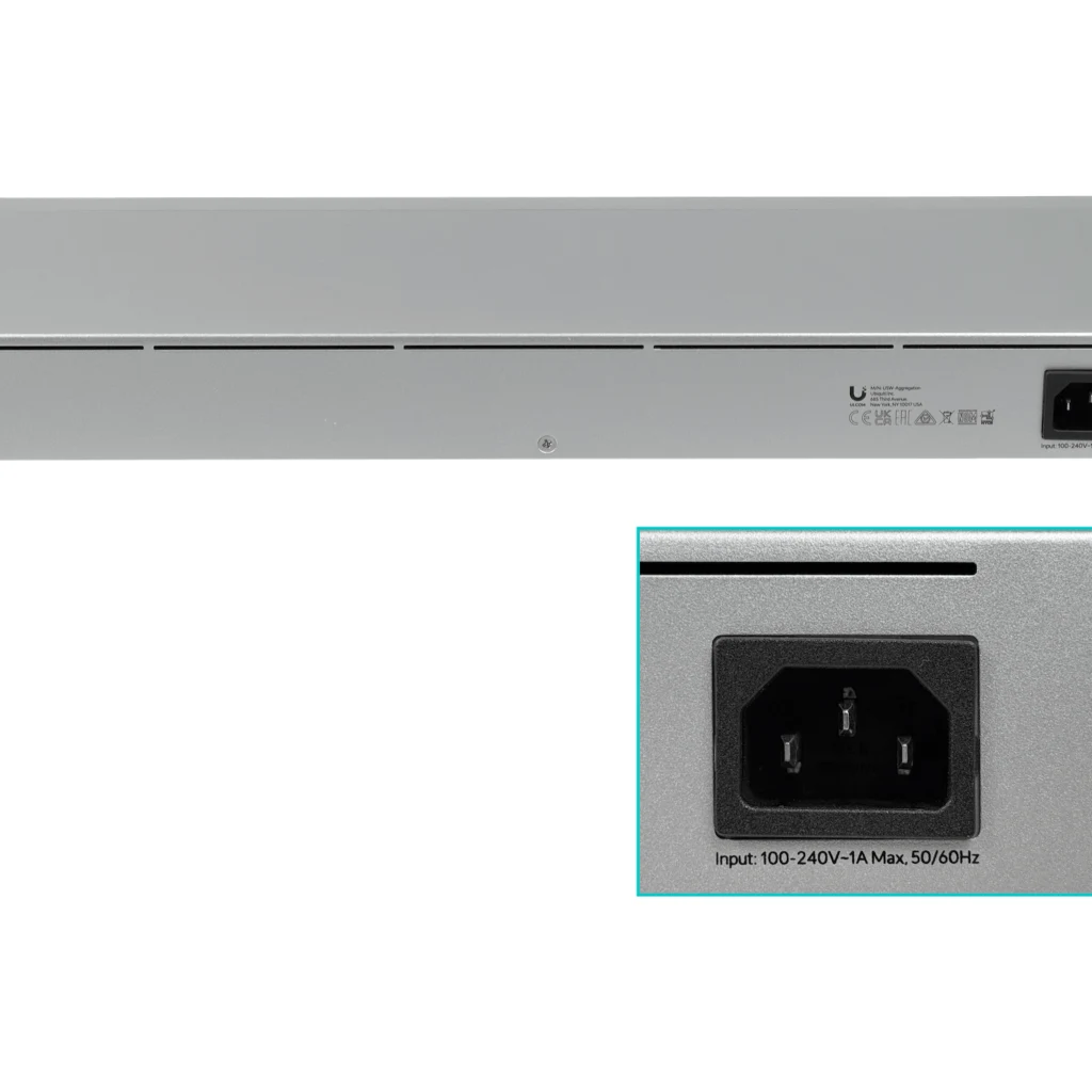 Switch Ubiquiti UniFi 8-SFP+10G 160Gbps Rack-1U Admin-L2 100-240VAC
