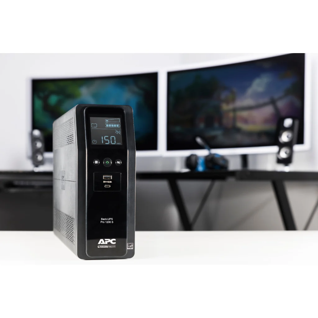 Imagen 3 de UPS APC SAI Back Pro BR 1200 VA onda sinusoidal Salida 8 tomas AVR Interfaz LCD
