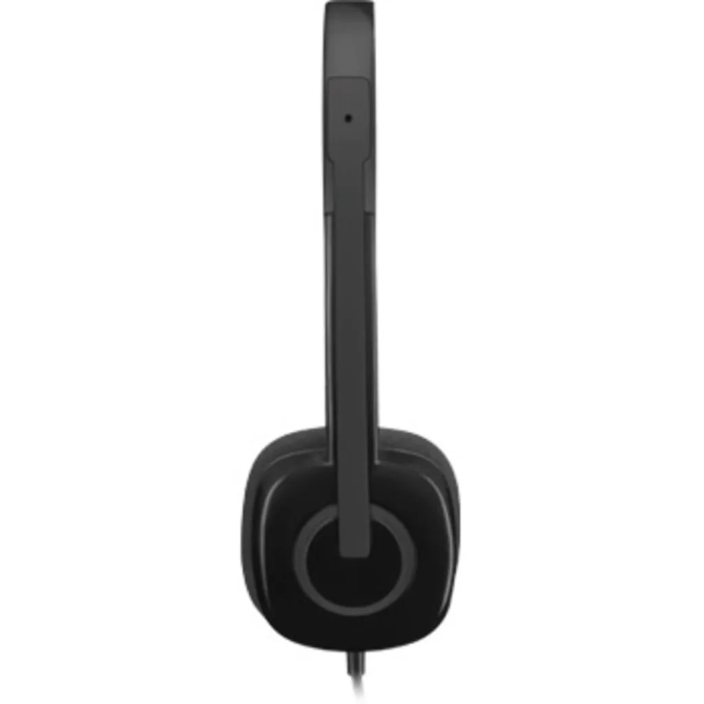 Imagen 2 de Cintillo Multimedia Logitech con Micrófono H151 Alámbrico  3.5 mm Color Negro