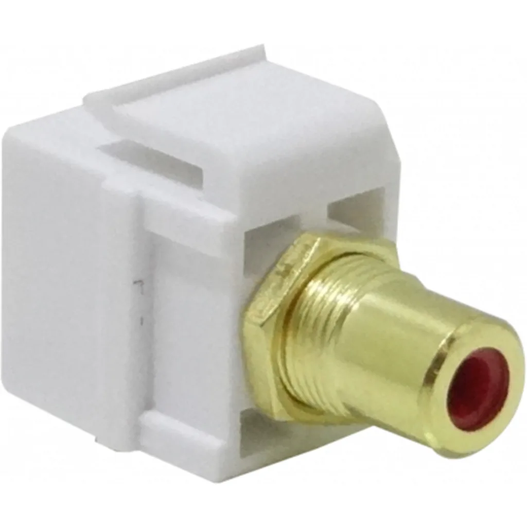 Imagen 1 de KRCRL Rojo-RCA-H Rojo-RCA-H Keystone Blanco Hembra-Hembra H-H