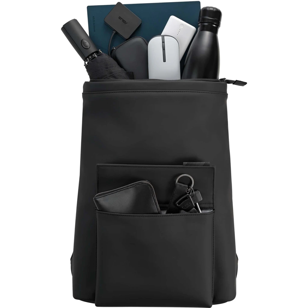 Imagen 4 de Mochila Asus Vigour, para Notebook hasta 16"  Diseño Minimalista Versátil Negro