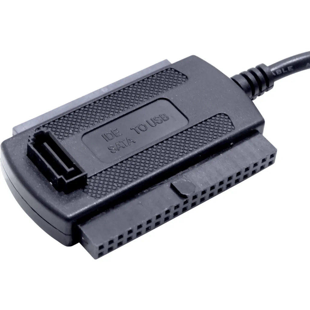 Imagen 3 de Adaptador Convertidor SATA/IDE 2,5"/3,5" USB2.0 Tipo-A Macho inc-Fuente-Poder