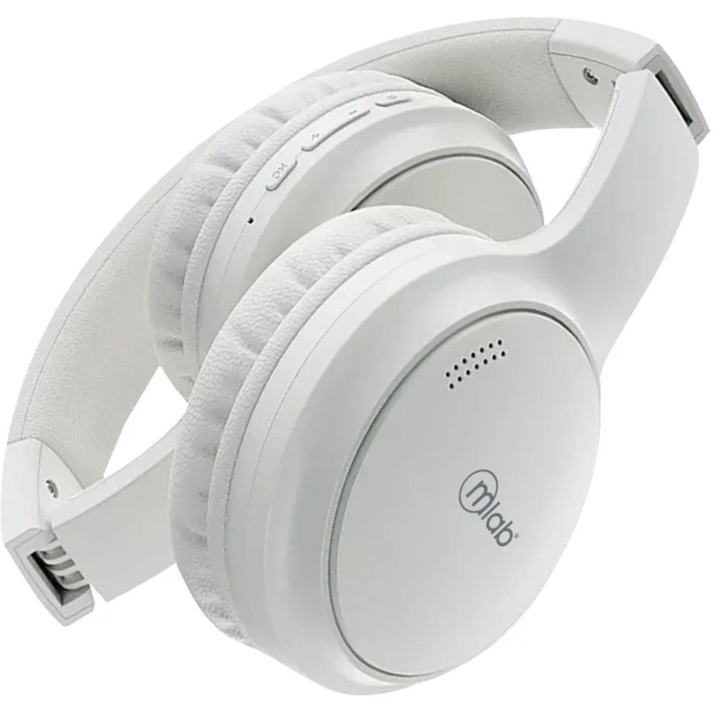 Imagen 2 de MLAB AUDIFONO ANC + ENC BLUETOOTH TYPE C ACTIVE FREE NOISE WHITE