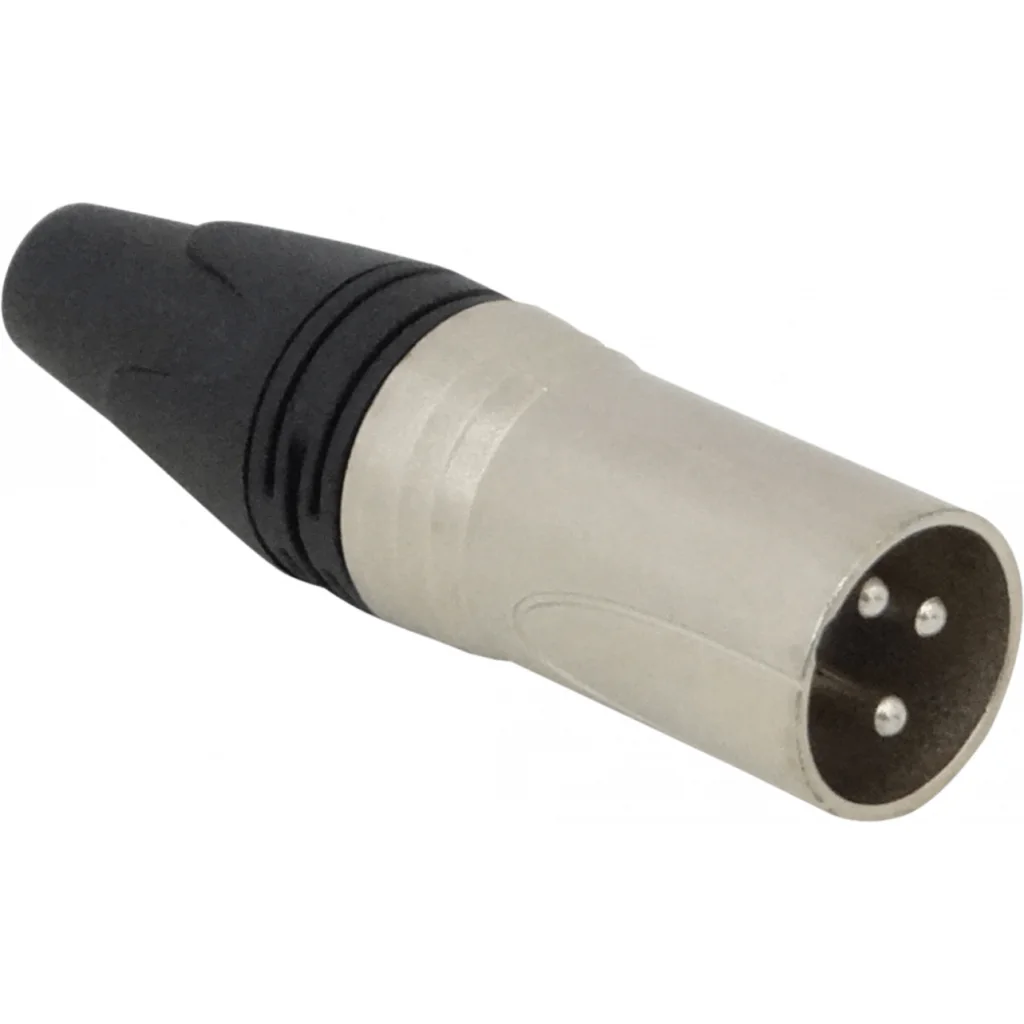 XLR 3pin XLR3-Macho Conector Soldable DMX