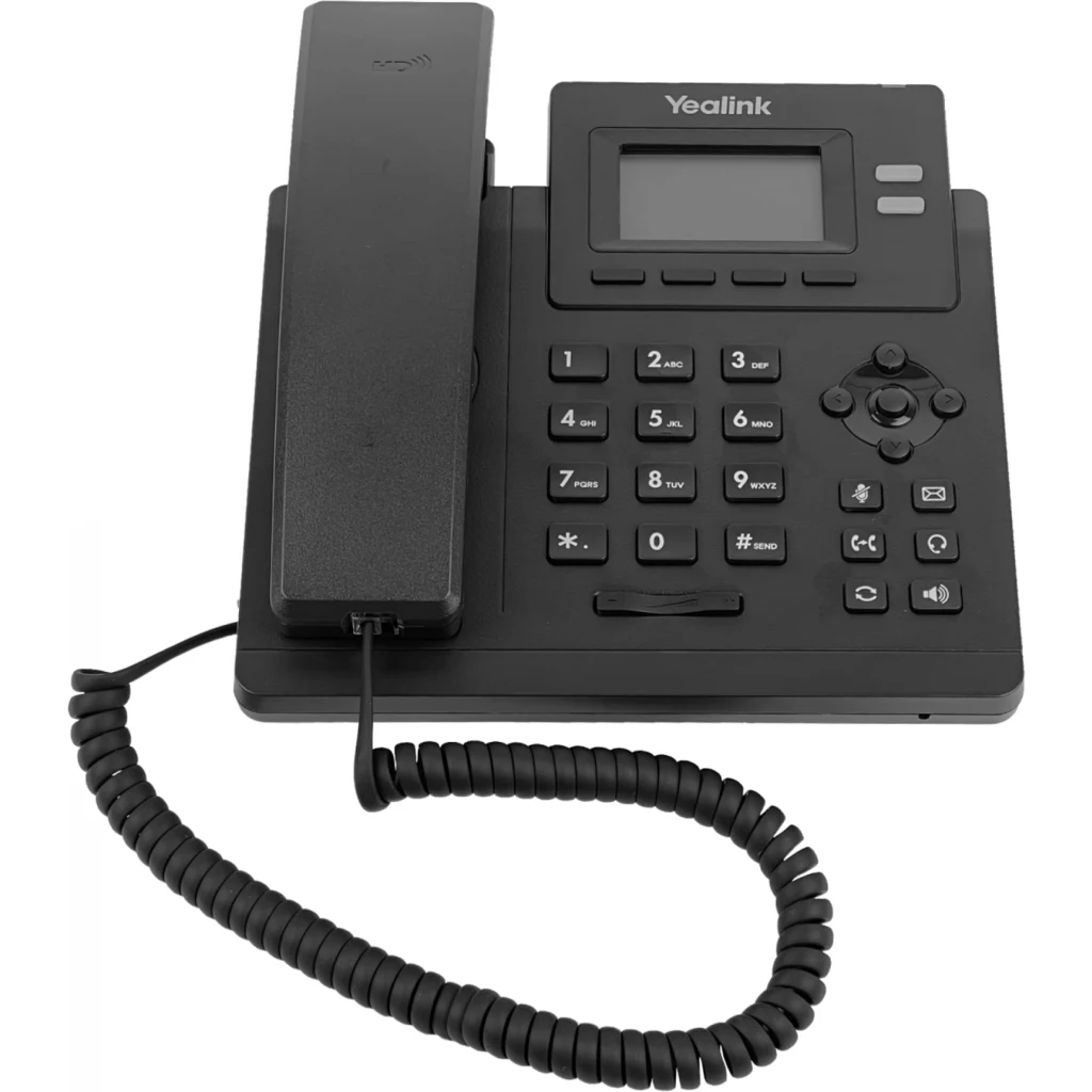 Imagen 1 de Teléfono Yealink SIP-T31G IP con 2 Líneas de Voz y HD PoE LCD 2.3" mont en Pared