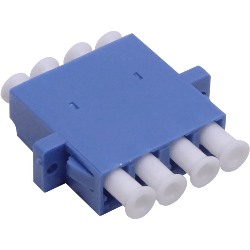 4xLC-LC Azul SM/MM Doble-DX-Quad Copla Adaptador p/Cabecera-CL p/Caja