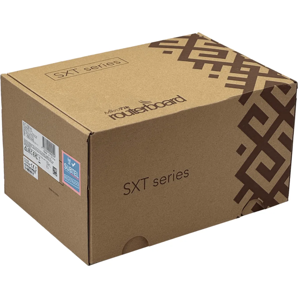 Imagen 2 de MIKROTIK CAT6 9DBI 300/50MBPS 3G 4G LTE 2-SIM 60º 2-100(AF) L3 NO-WIFI