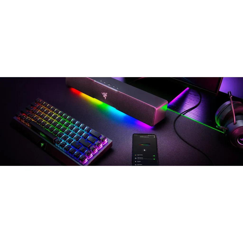 Imagen 2 de Razer Leviathan V2 X - Barra de sonido - para PC - inalambrico - Bluetooth - con