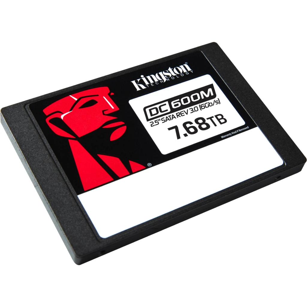 Imagen 1 de Unidad SSD Kingston DC600M 7.68TB 2.5" 7mm SATA NAND TLC 3D Lec560MBs Esc530MBs