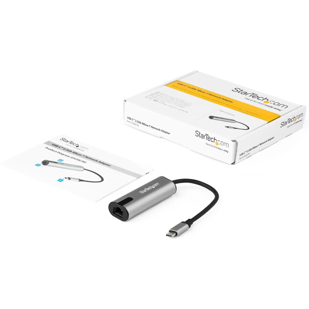 Imagen 4 de Adaptador de Red USB-C a Ethernet RJ-45 2.5GBASE-T - StarTech
