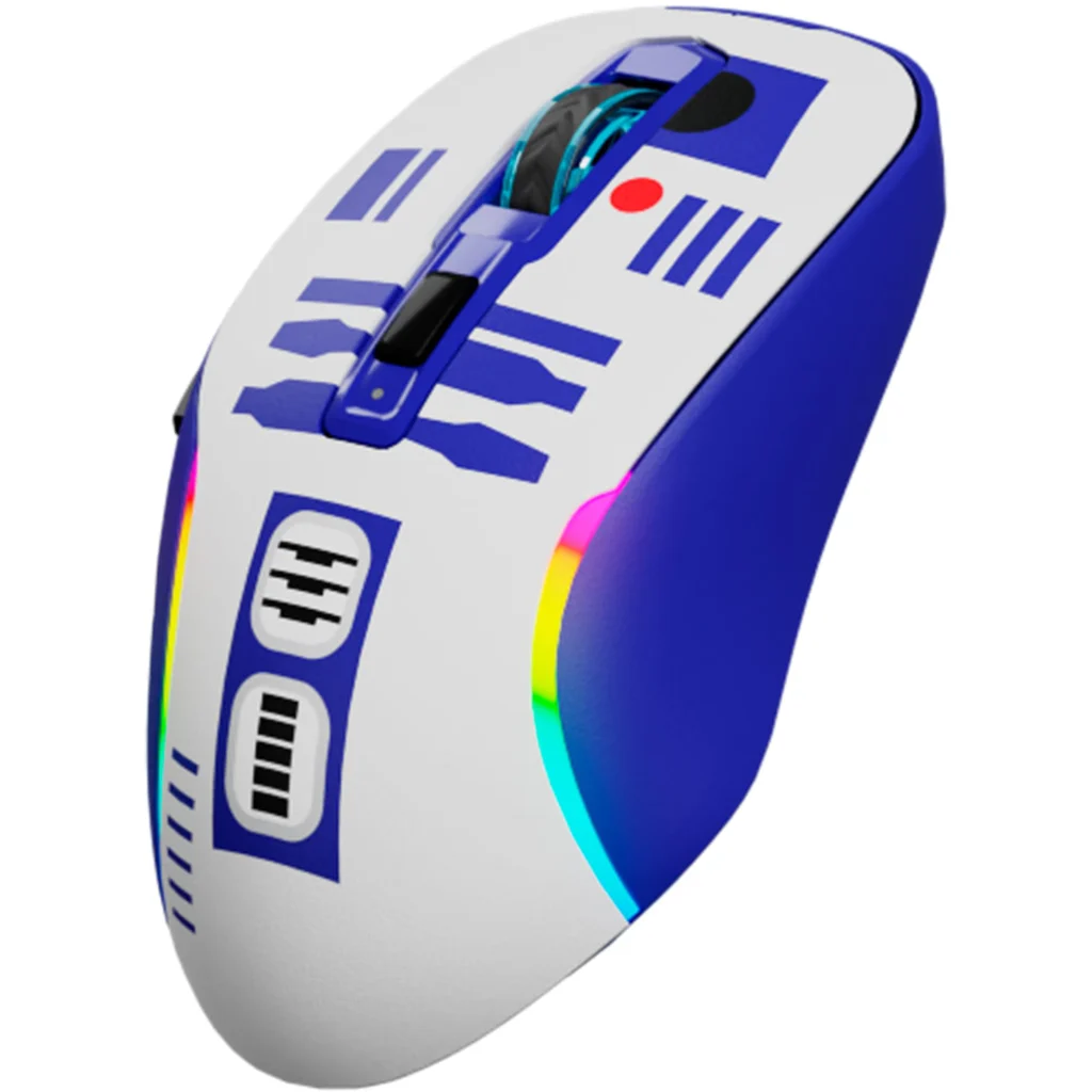 Primus Gaming - PMO-S204DR - Mouse - 2.4 GHz / Bluetooth / USB 2.0 - Wired / Wireless