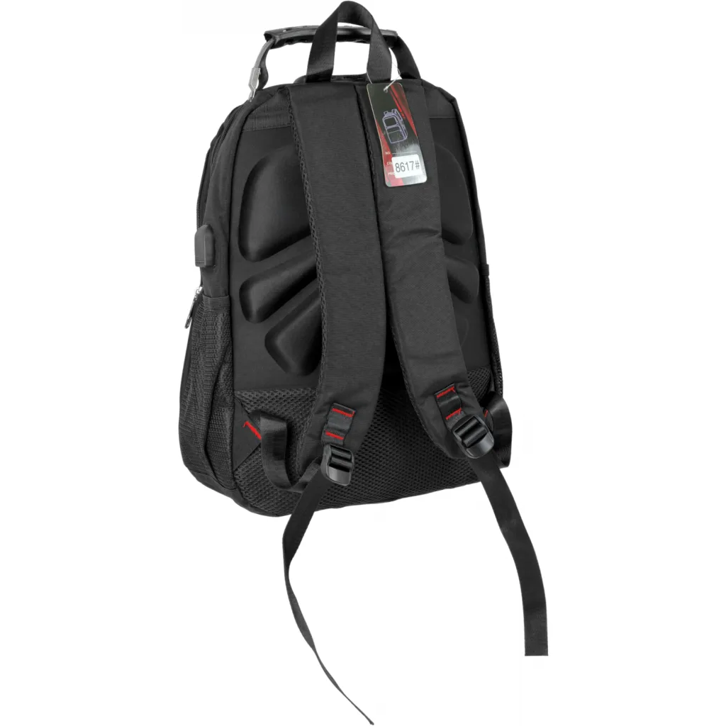 Mochila Gris Notebook 16-pulg 31x40cm Inc-USB/Plug 3,5mm
