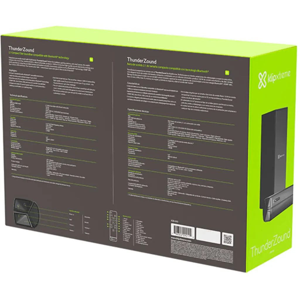 Imagen 6 de Klip Xtreme KSB-050 - Sound bar - Black - Compact Size