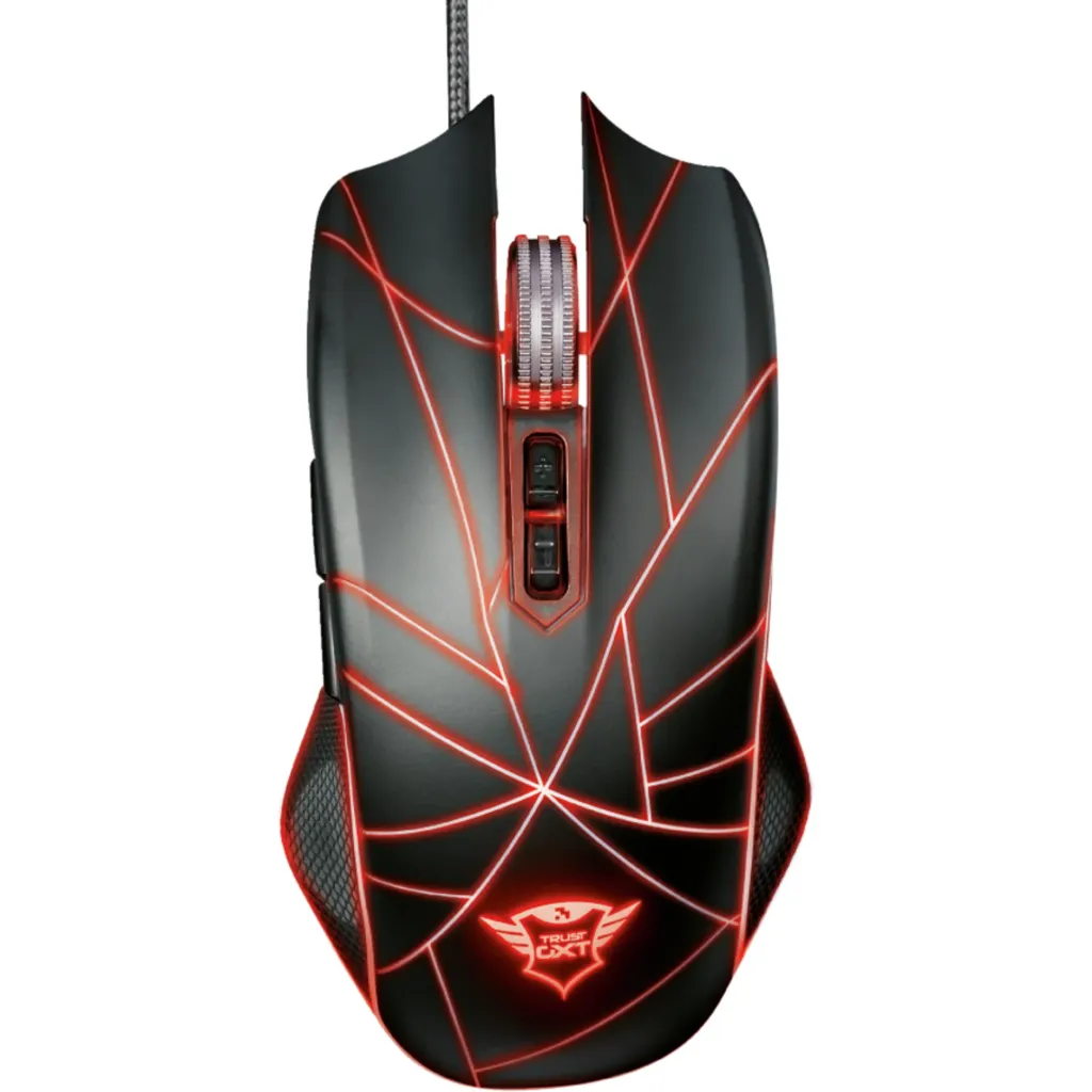 Imagen 5 de Mouse Gamer Alámbrico Trust GXT160 TURE RGB Óptico 4000DPI 7 Botones USB-A Negro