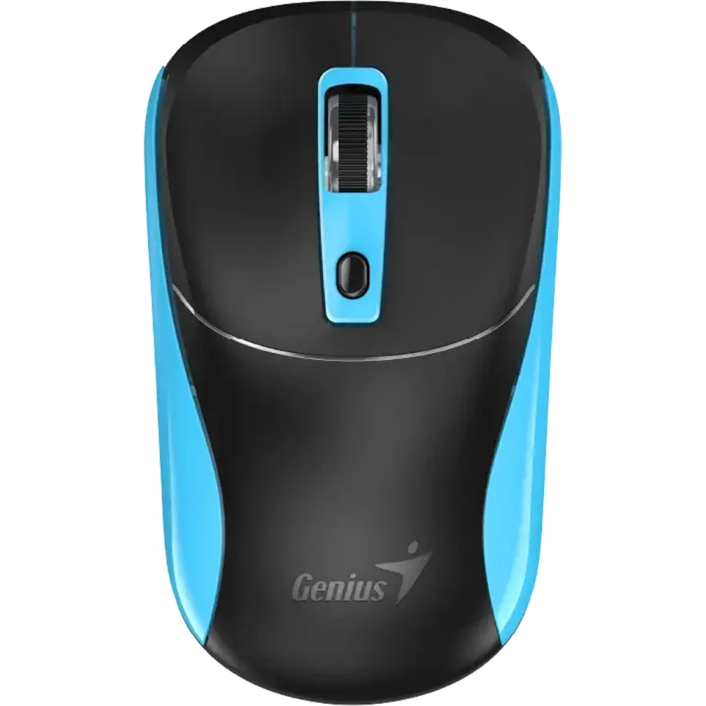 GENIUS MOUSE INALAMBRICO 2,4GHZ COPILOT BLUE-NX-7123-BL