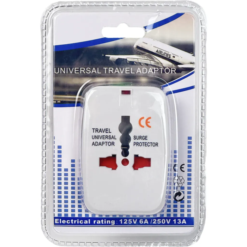 Imagen 6 de Adaptador Enchufe Universal 125/250V 6/13A - ADAPTAUNI
