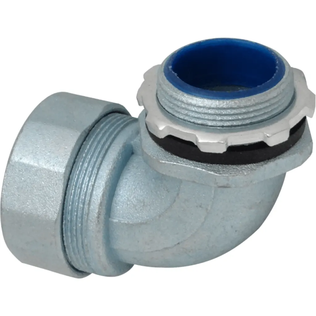 Imagen 3 de Metalico 32mm Codo Prensa Estopa para Flexible Aislacion IP65