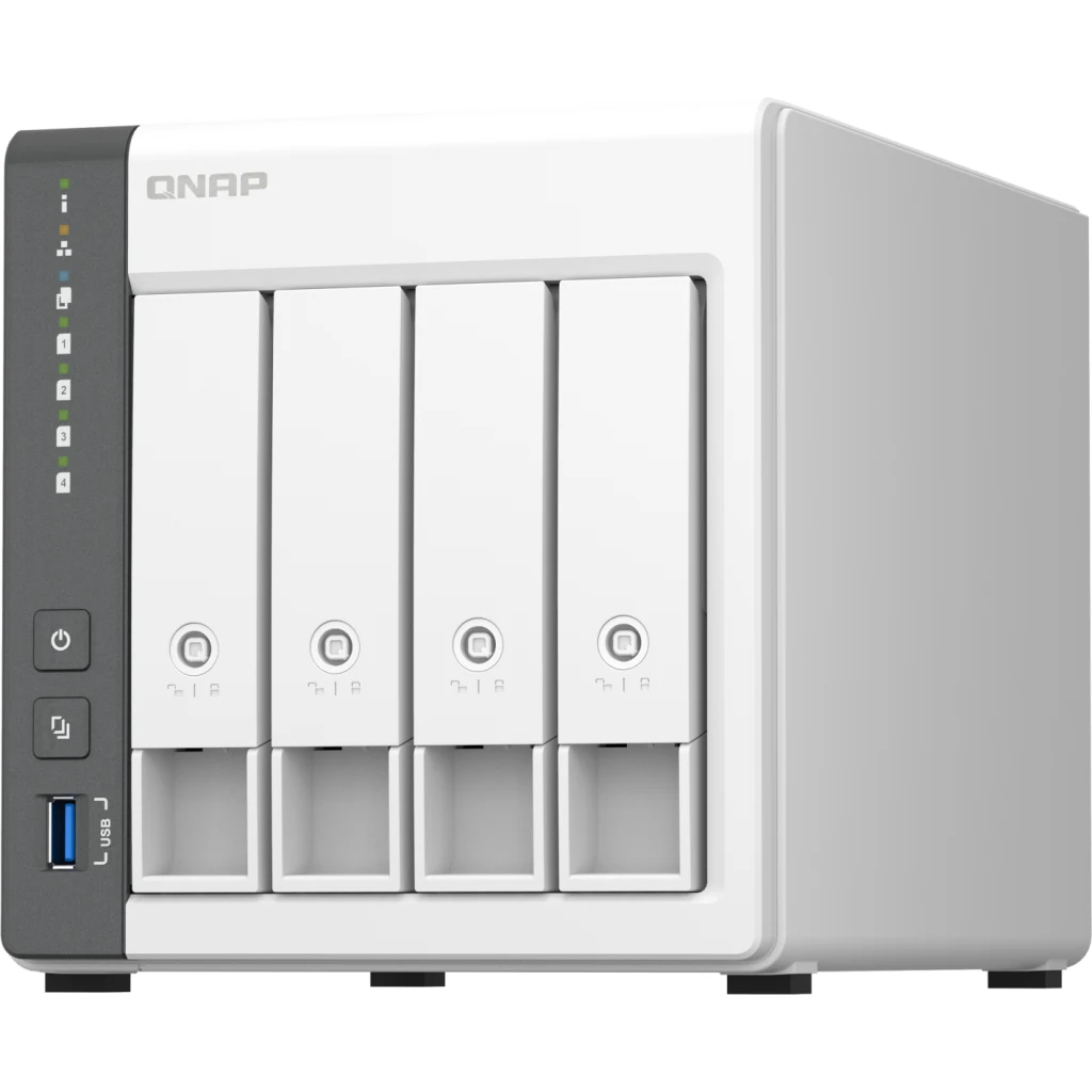 Imagen 5 de NAS QNAP TS-433-4G-US, 4 Bahias Quad-Core RAM 4GB 4*SATA 6Gb/s