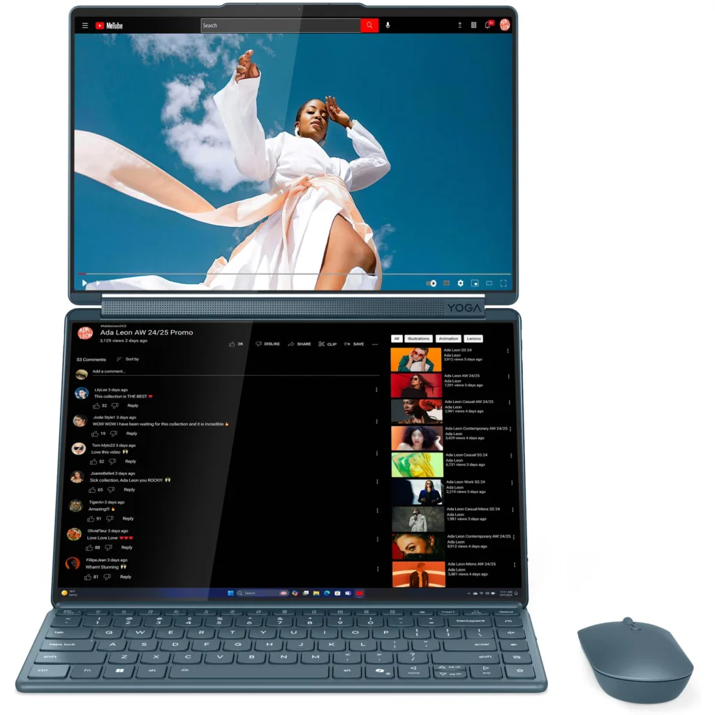 Imagen 11 de Notebook Lenovo Yoga 9 14IAH10 Ultra 9 285H 32GB 1TB 2*14" Táctil W11H+Pen