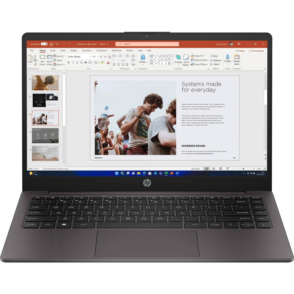 Imagen 6 de Notebook HP 240 G10 I3-1315U RAM 8GB SSD 512GB 14" W11H