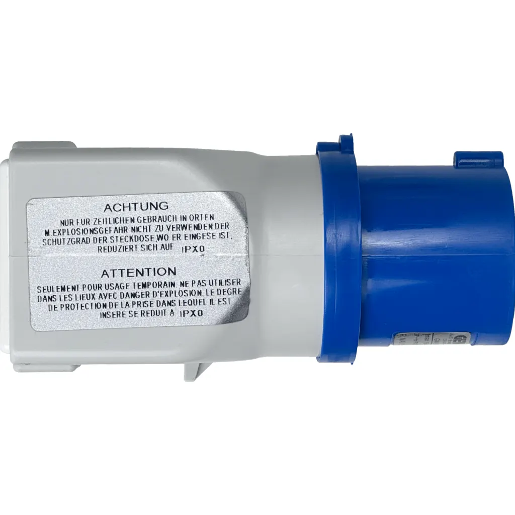 Imagen 3 de GEWISS industrial 1-Macho 16A 2-Enchufe-H 10A/16A 2P+T IP44 250V