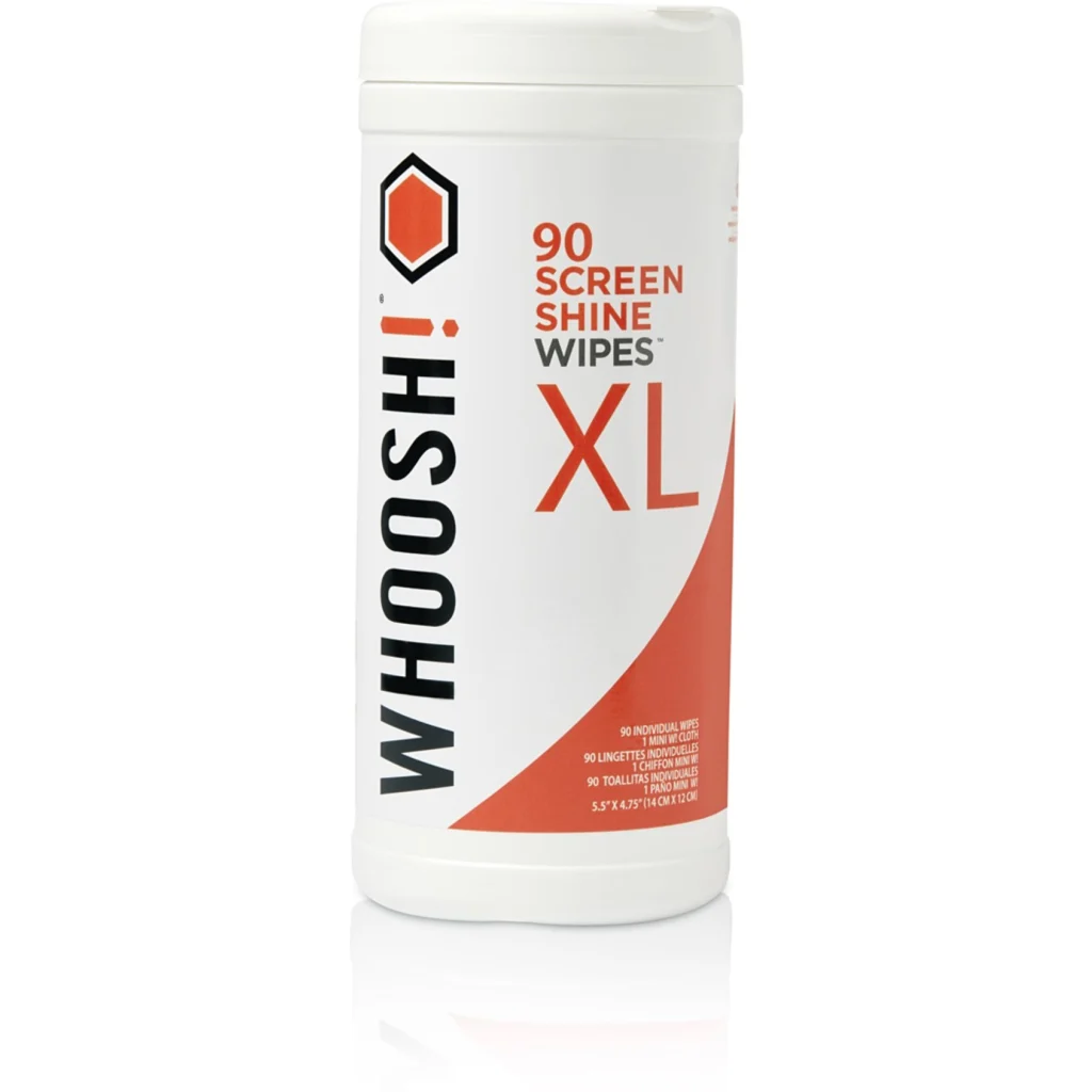 Toallitas de Limpieza para Pantallas Whoosh Screen Shine 1FG90CTAMZ 90 unidades