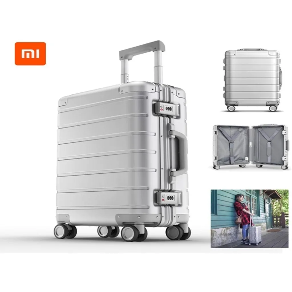 Maleta de Viaje Xiaomi Carry-on Luggage, 20" Silver