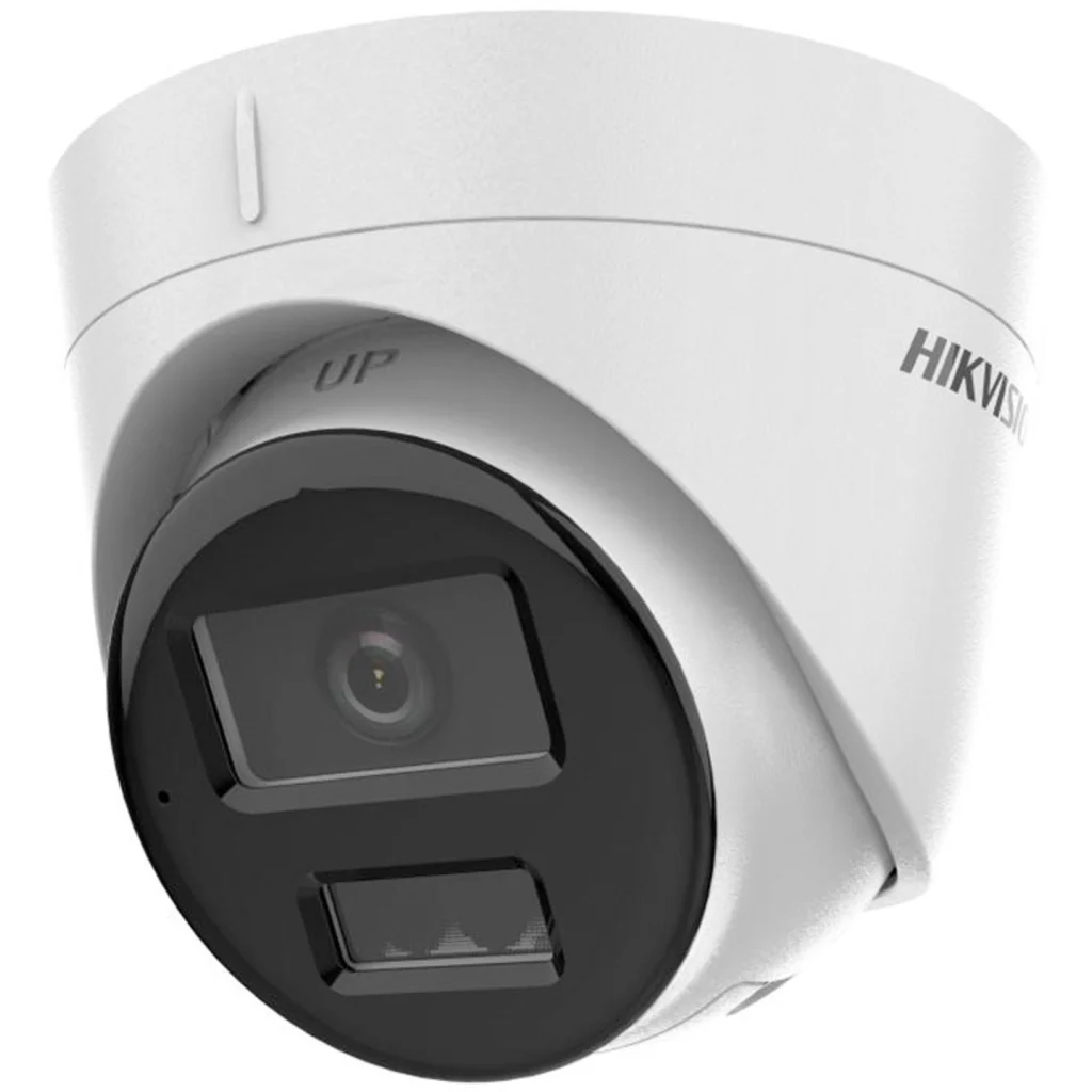 Cámara de red  Hikvision de torreta fija con luz híbrida inteligente de 4 MP