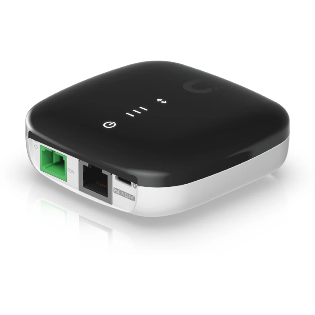 GPON ONU UBIQUITI PACK-5 1-1000-PoE24 1-SC/APC SM B+ sin-Display NO Incly.Fuente