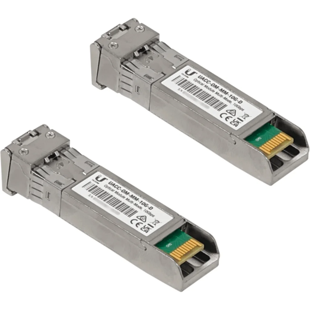 Imagen 4 de UBIQUITI 2-unids SFP+ MM 10Gbps 300mt 850nm MultiModo 2-Fibras-LC DDM