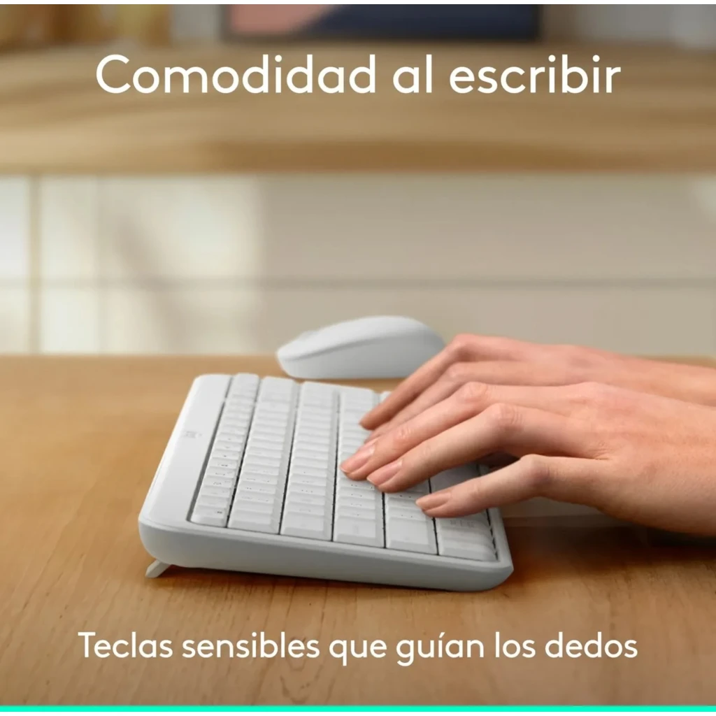 Imagen 1 de 920-013446 TECLADO K250 BLANCO (ESP)