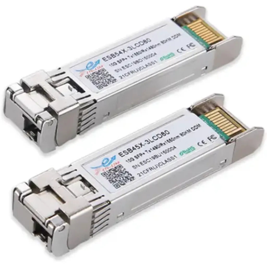 10G BIDI SFP+TX1550nm/RX1490nm 80KM LC DDM