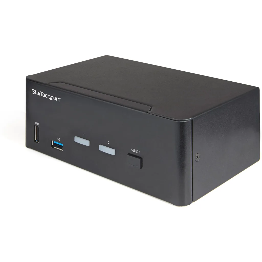 2 Port Dual Monitor HDMI KVM Switch 4K60