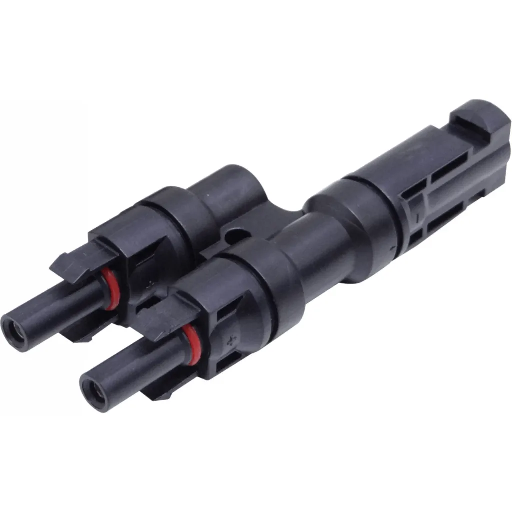 Imagen 1 de SY-PV Par Conector 2x1 Doble MC4 Paralelo IP67 Multi-Contact p/Solar
