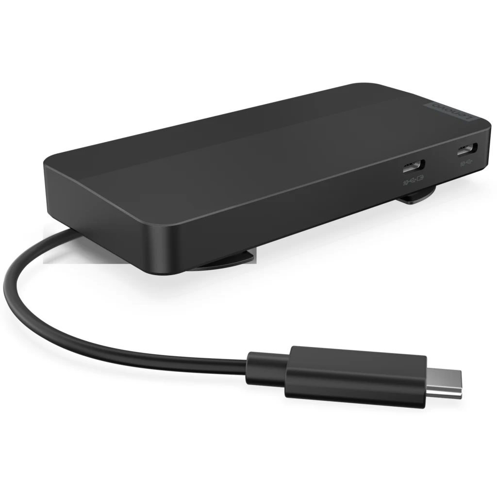 Imagen 7 de Docking Station  Lenovo Travel Dock, USB-C a Dual USB-C USB-A HDMI LAN 