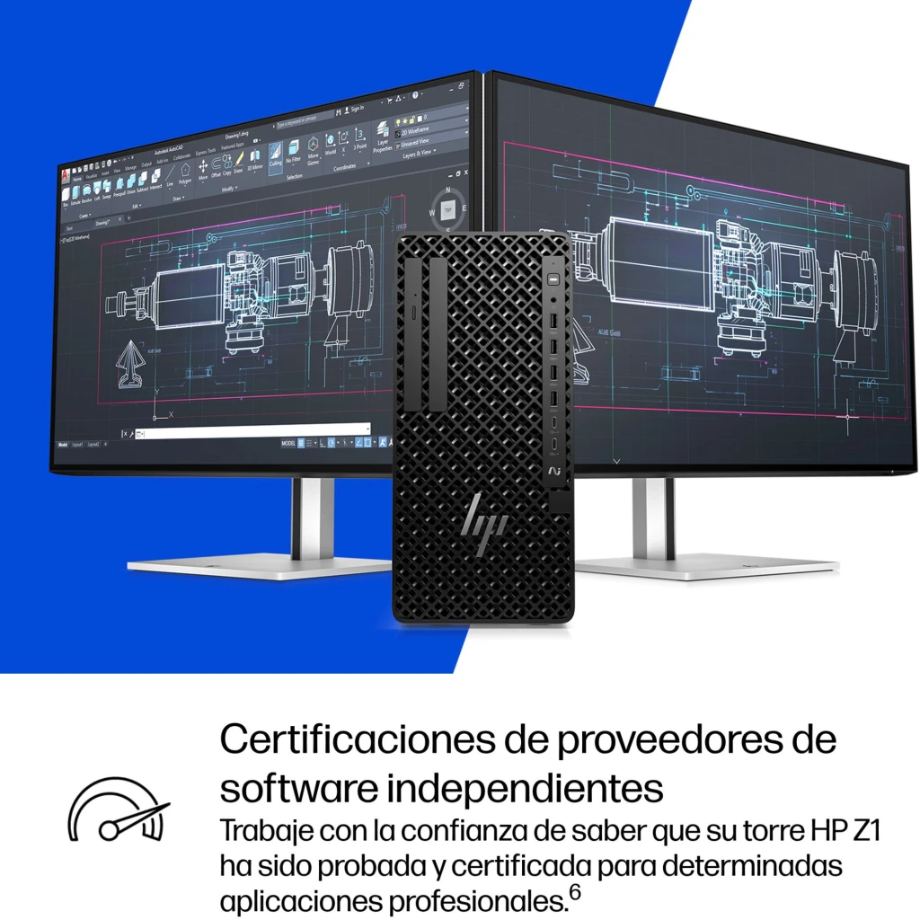 Imagen 6 de HP - Intel Core Ultra 7 265 / 1.8 GHz - DDR5 SDRAM - 1 TB Hard Drive Capacity - NVIDIA GeForce RTX 3050