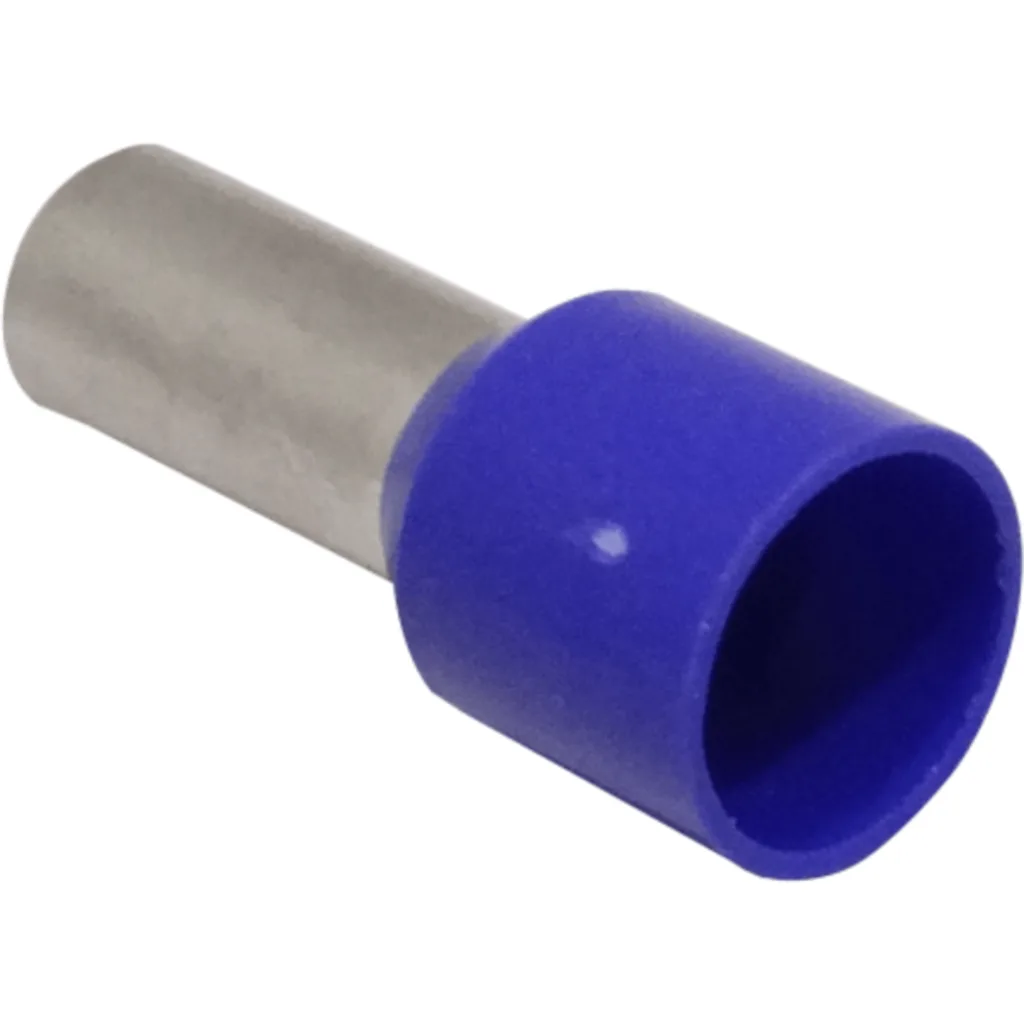 Imagen 3 de Azul 16,0mm2 12/22,2mm 100-unid AWG5 Ferrules Terminal Aislado Crimp