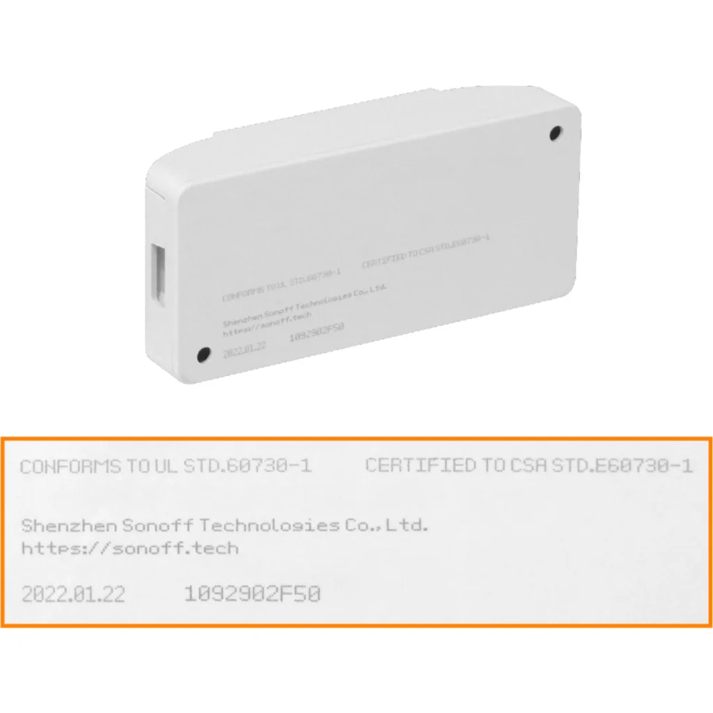 Imagen 3 de SONOFF Rele 2200W 90-250VAC 10A Solo-WiFi IoT Domotica