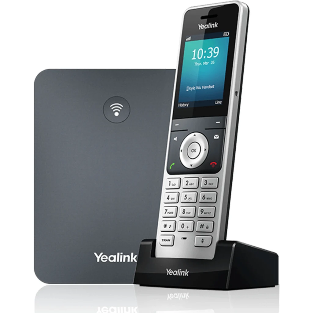 Imagen 0 de Pack DECT IP Yealink W76P, incluye base W70B y Auricular W53H